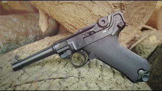 Luger Parabellum P08 Air Pistol - BB CO2 Collectable