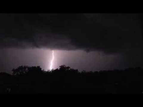 Zwaar onweer (veel bliksem) Apeldoorn 2 juli 2015