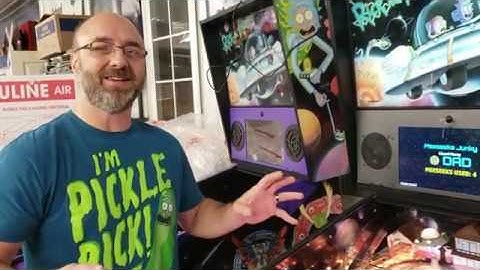 Rick and Morty Pinball game layout explanation. Spooky Pinball LLC