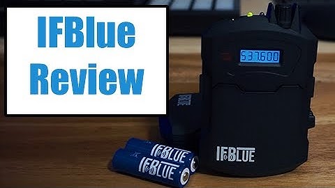 4 Minute Review of Lectrosonics IFBlue Receiver #lectrosonics #wireless