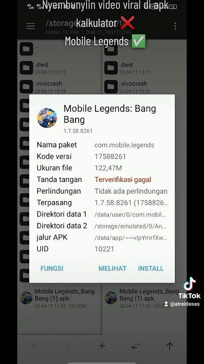 Tutorial nyembunyiin video viral terbaru 2023 🗿 #viral #ayam #mobile_legends #shorts #video #tiktok