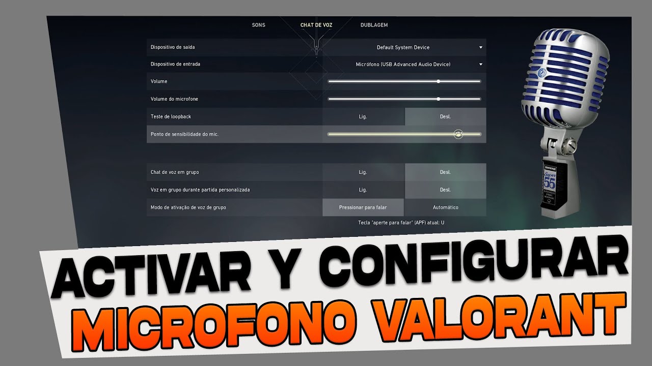dejar tono Coronel Como Activar y Configurar el Microfono en Valorant - YouTube