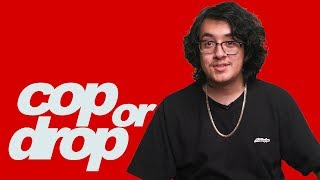 Cuco Reacts to $16K Life Size Will Smith Statue, Guy Fieri Cookbook & Palace Boots | Cop or Drop