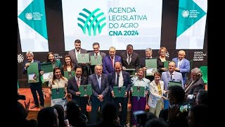 CNA lança Agenda Legislativa do Agro 2024 com temas e projetos de lei que tramitam no Congresso