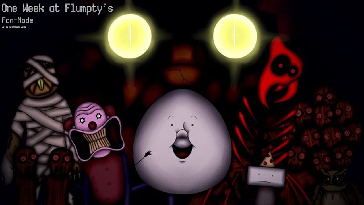 FLUMPTY AND FRIENDS RETURN SCARIER THAN EVER BEFORE.. - One Week at  Flumpty's Fan Made 