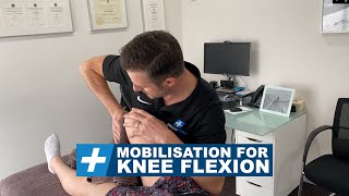AP Joint Mobilisation for Knee Flexion | Tim Keeley | Physio REHAB