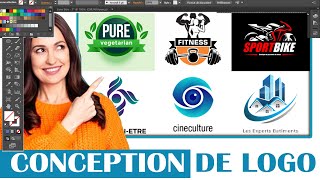 Tuto comment créer un logo sur  Illustrator pour débutant