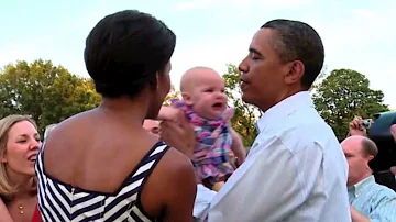 Obama Makes Baby Stop Crying