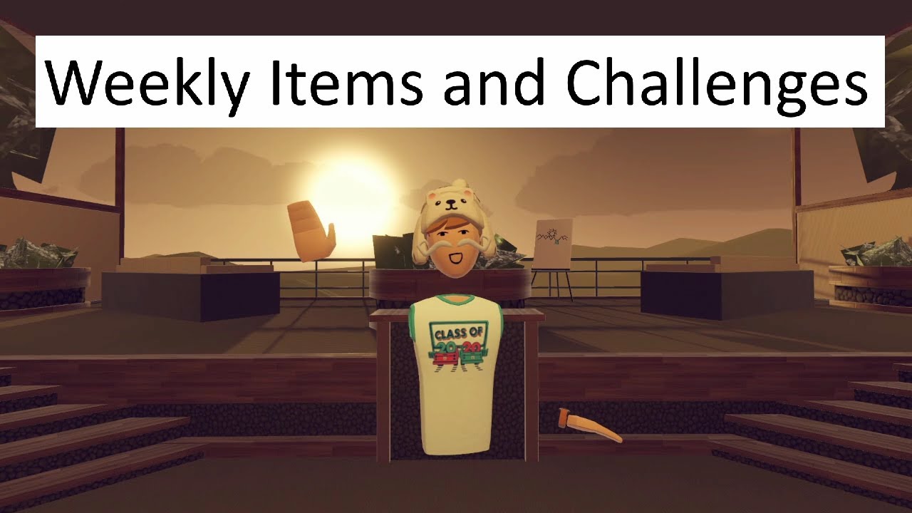 Rec Room Weekly Items and Challenges | 03-31-2021