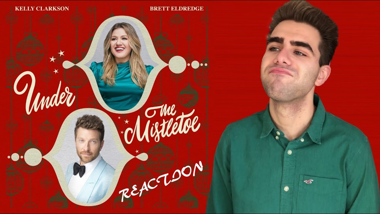 Kelly Clarkson and Brett Eldredge - Under The Mistletoe [Official Lyric  Video] 