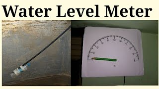 Water level indicator/meter, using potentiometer