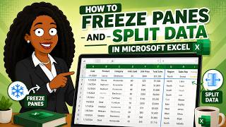 Freeze Panes & Split Data: Excel Tutorial