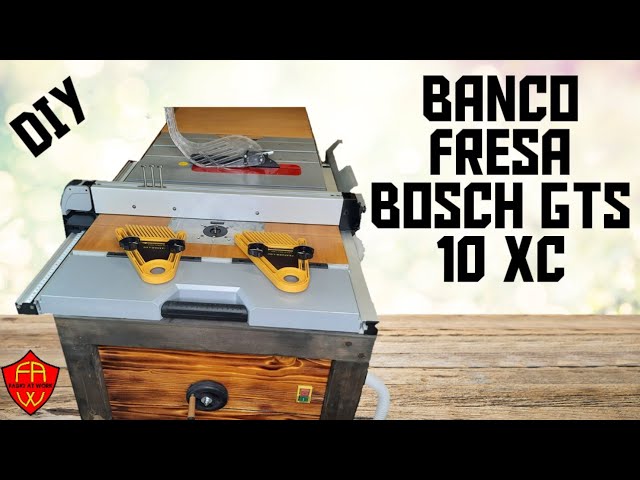 banco fresa fai da te bosch gts 10 xc 