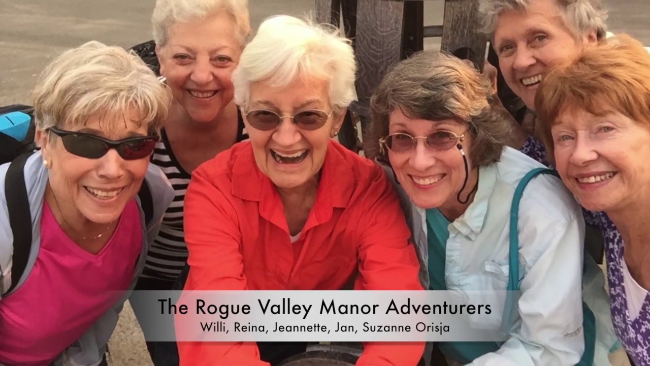 Rogue Valley Manor Residents Zip Dip Sip YouTube