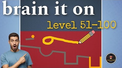 Brain It On 🧠 | Level 51 to 100 | All Level With   Three Stars ⭐⭐⭐ | @chhoterajagaming