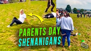 Lady Faceplants During Parents Sports Day Event Sprint