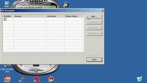 VoIP Video 2006: konfigurasi x-lite dengan asterisk