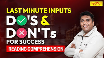 CLAT 2026: English Section Do