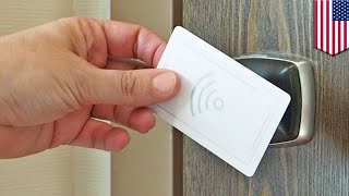 Hackers can create master key from a single hotel keycard - TomoNews