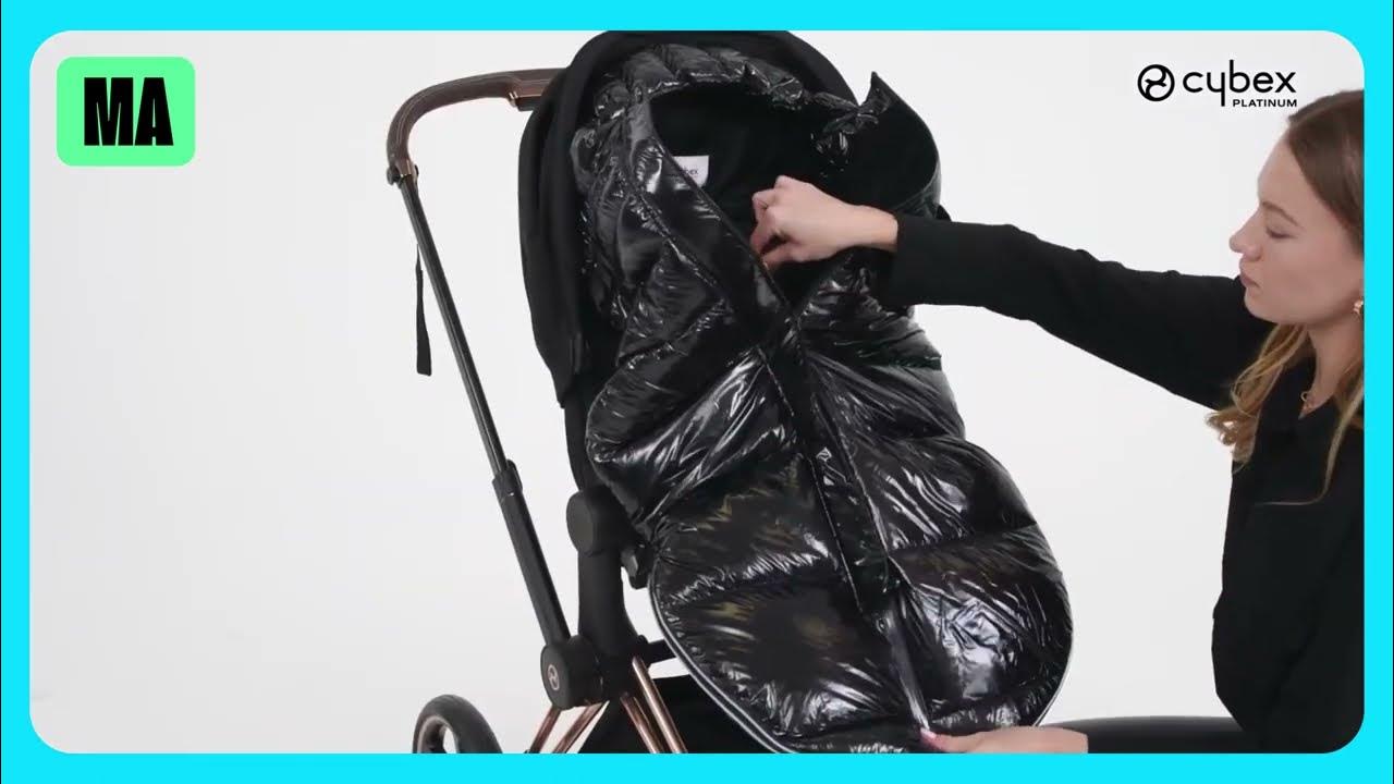 Конверт Cybex Platinum Winter в коляску - YouTube