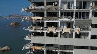 Un hôtel mexicain dévasté par l'ouragan Otis | AFP Images