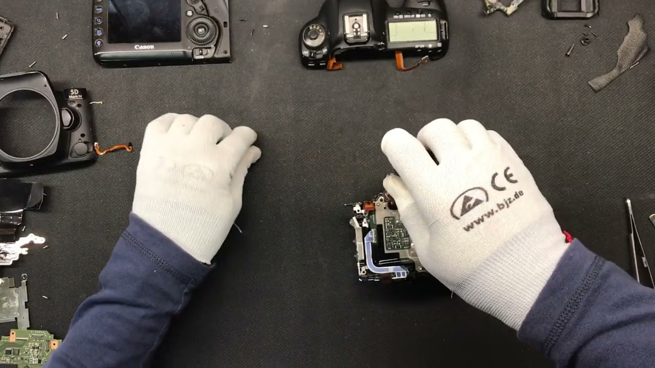 How to repair Canon EOS 5D MK IV camera - Error 20 - YouTube