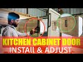 Kitchen Cabinet Door Install And Adjust | TMCO Aluminium | Aluminum Work |