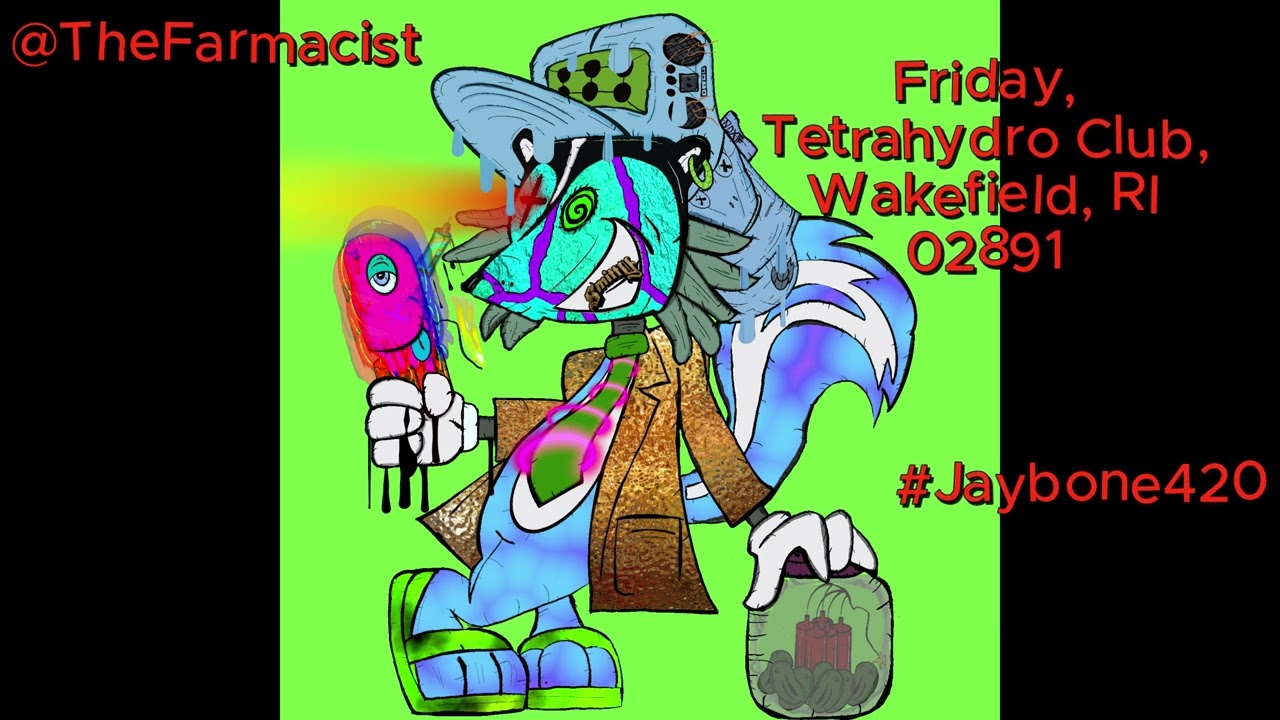 "Come Toke With Me". Friday, Tetrahydro Club, Wakefield, Rhode Island 