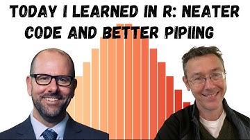 Today I learned in R: magic wand & advanced piping