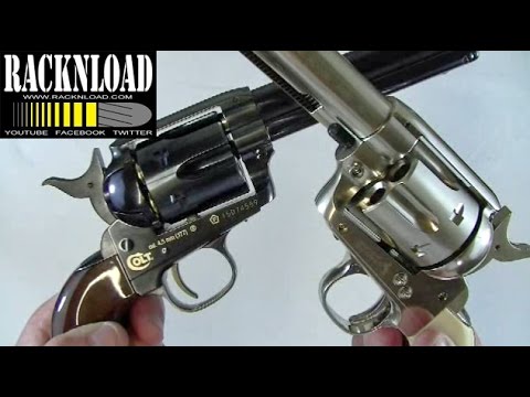 Revolver Aire Comprimido Colt Saa Blue 4,5mm Metal + Combo