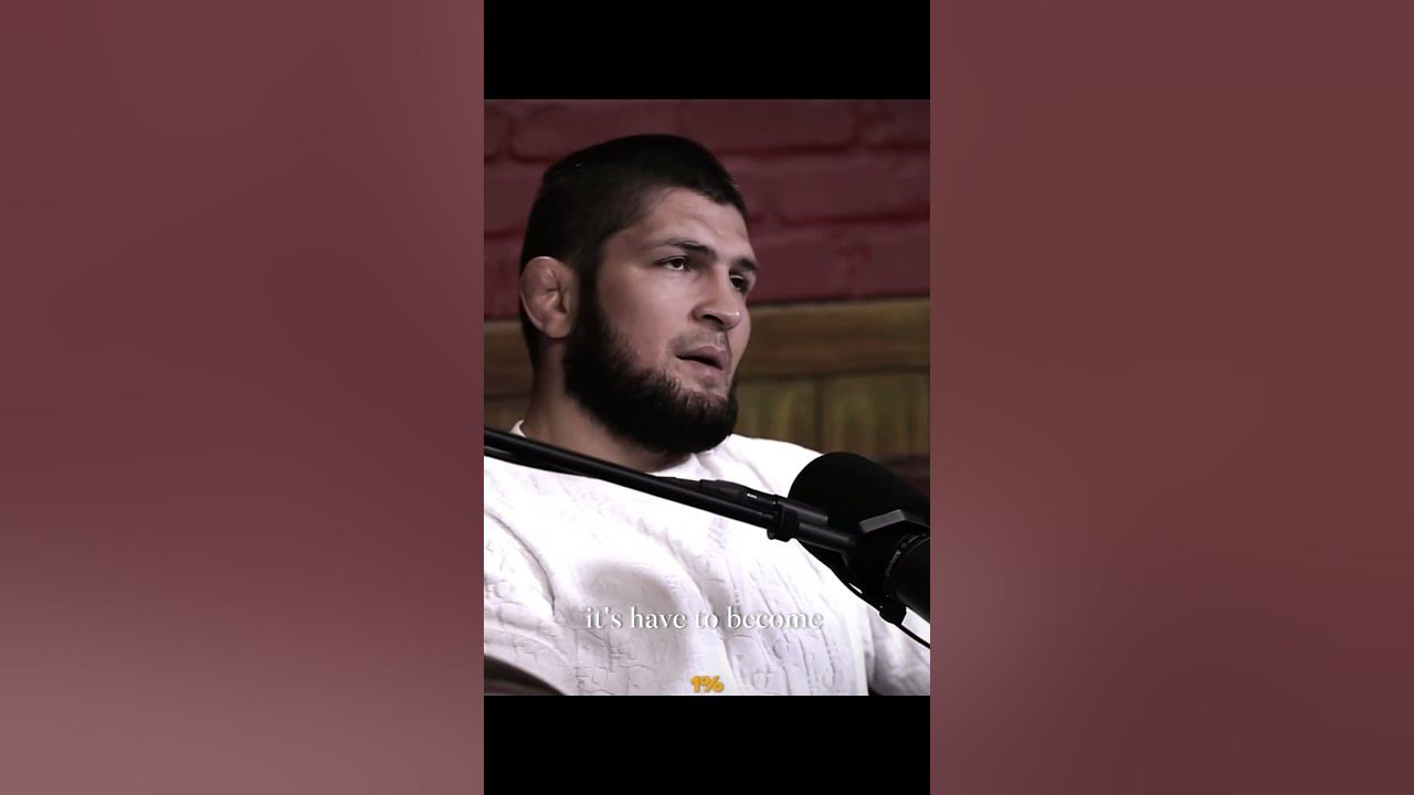 Khabib on discipline