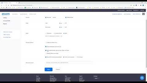 Zoom - Uncheck only authenticated users can join