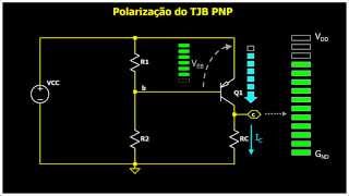 Polarização de Transistor Bipolar PNP