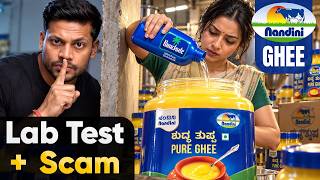 NANDINI COW GHEE BLIND LAB TEST 🚨  PURE OR ADULTERATED