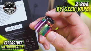 Z RDA by Geek Vape (ENGLISH SUBTITLE)