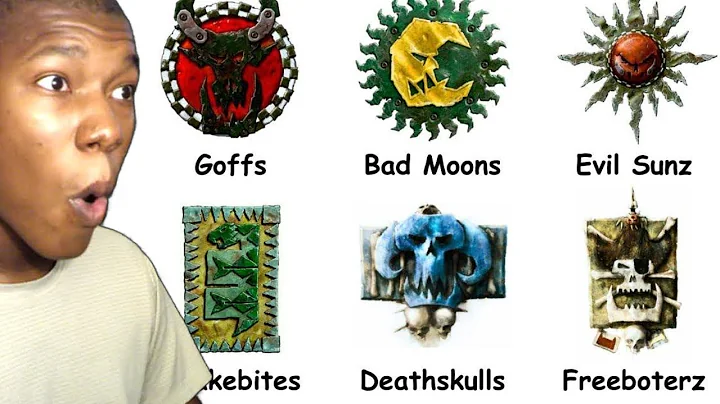 Every Ork Clan Explained in 9 Minutes REACTION