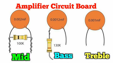 Amplifier circuit ideas || Resistar pf Capacitor series parallel connection || Electronics Verma