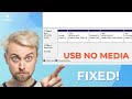 Usb flash drive no media  how to fix usb drive no media probem  6 solutions