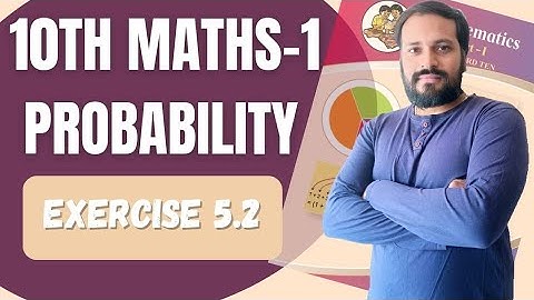 10th maths 1 | ALGEBRA |Probability |Practice set 5.2|chapter 5 | Sample space 