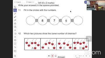 P1 Math Topic: Numbers to 10 ( Part 2 )