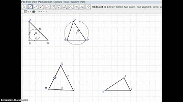 Points of Concurrency in a Triangle
