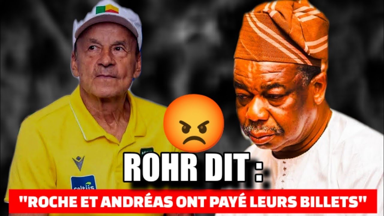 Les GROSSES Défenses de ROHR Face à la Fédération béninoise de FOOTBALL ...