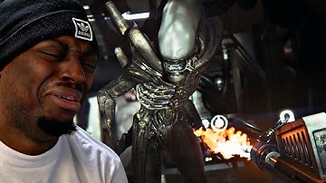 Tray Playing Alien Isolation for the Fifth Time