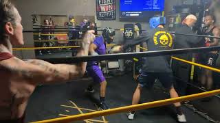 Famous Paul Spadafora teaching pros and green fighter sparring #boxing #sparring #fighter #spadaforaacademy Wealth