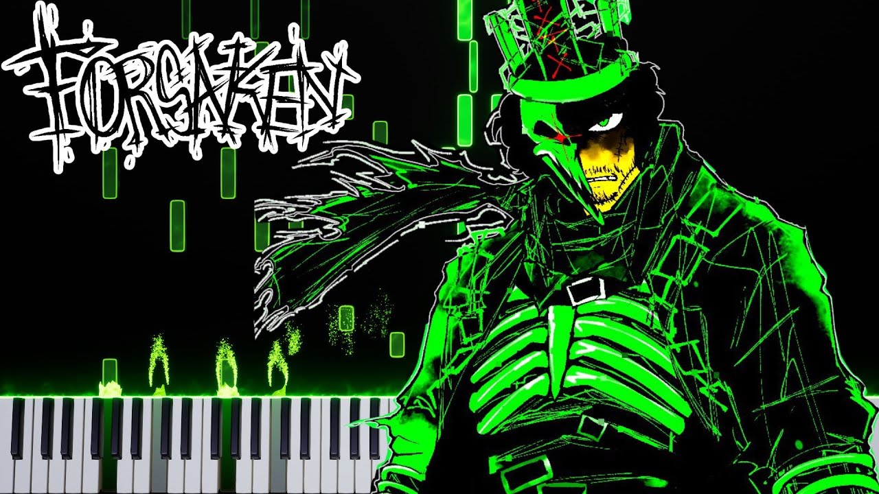 Through Patches of Violet (Hacklord 1x1x1x1 LMS) - FORSAKEN OST | Piano TUTORIAL 