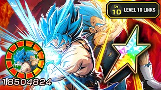 100% Lr Ssg Goku & Vegeta Ssb Goku & Vegeta Level 10 Links New Osts Dragon Ball Z Dokkan Battle