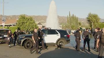 End of Pursuit Involves Crash Into Hydrant, Officer Struck by Vehicle