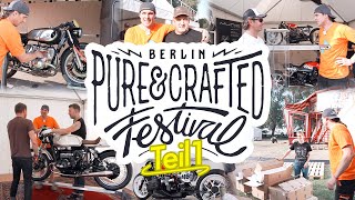 Pure & Crafted Festival 2022 in Berlin  | Teil 1 |  SWT-SPORTS mit BMW Motorrad Boxer am Start