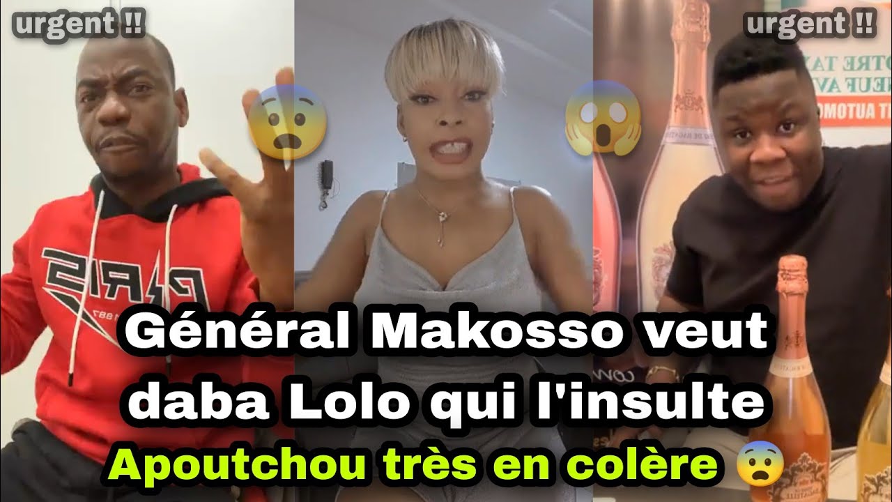 😱Lolo Beauté Clash Général Makosso😨, Apoutchou Clash DJ congélateur 😱 //By Richko Bob \\