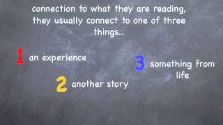 Reading Comprehension Strategy- Making Connections